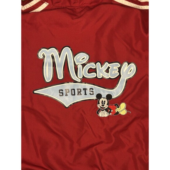 Vintage Disney Mickey Mouse Sports Jacket- Kids Large Red - Picture 7 of 7